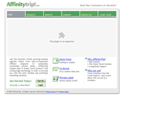 Tablet Screenshot of affinitytrip.com
